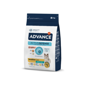 Advance Gato Adult Sensitive Salmon & Rice 3Kg
