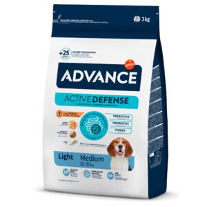 Alternative view of Advance Cão Medium Light Chicken & Rice 3Kg/12Kg