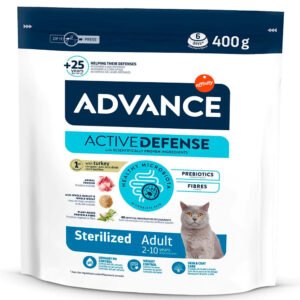 Advance Gato Sterilized Turkey & Barley 400Gr/1,5Kg/3Kg/6Kg/10Kg