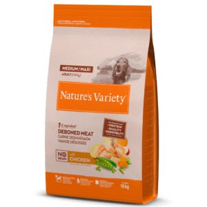 Natures Variety Cão No Grain Medium/Maxi Adult Frango 3Kg/10Kg