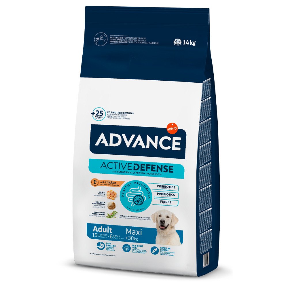 Advance Cão Maxi Adult Chicken & Rice 14Kg