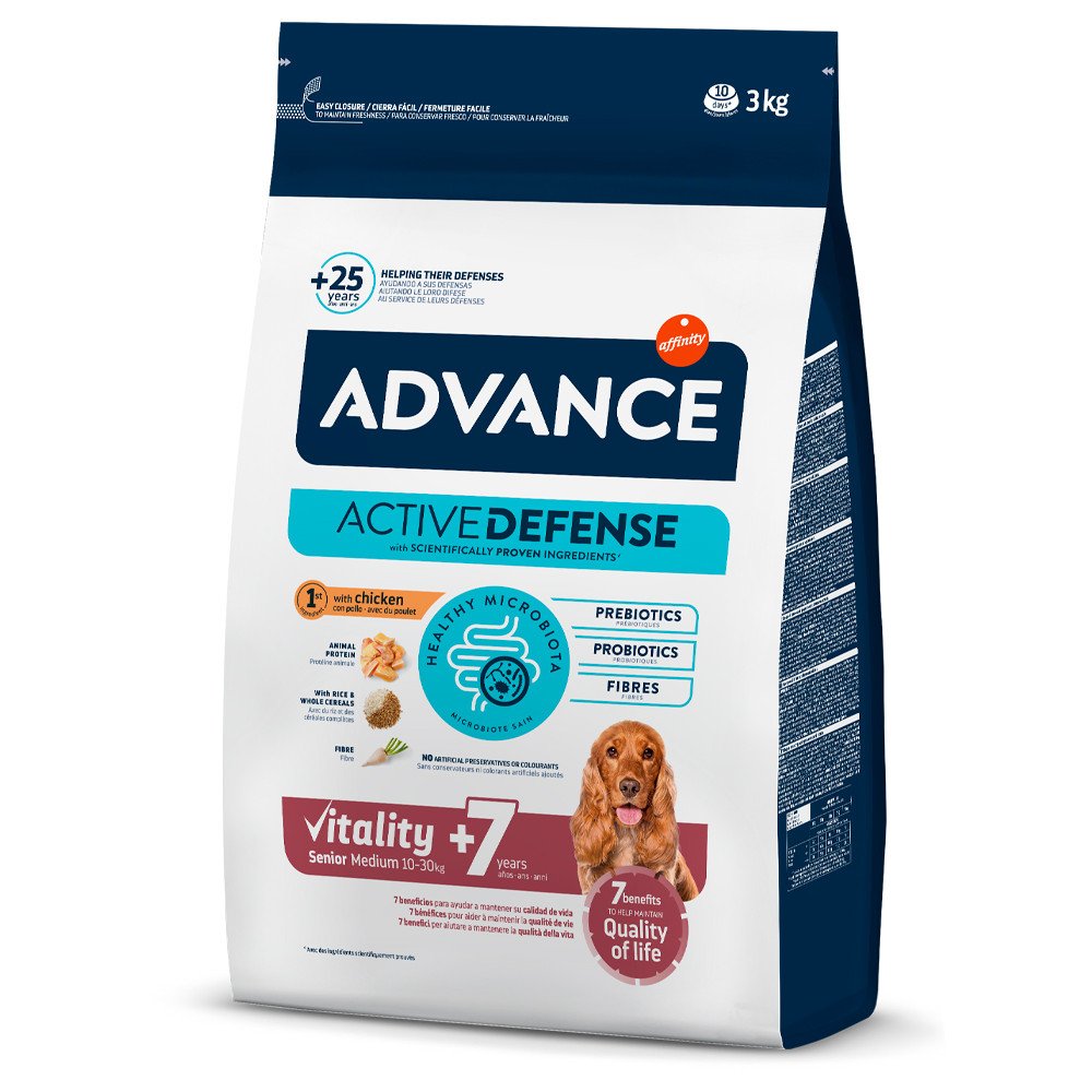 Advance Cão Medium Senior Chicken & Rice 3Kg/12Kg - Image 2