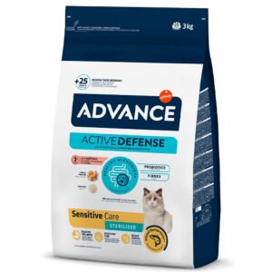 Advance Gato Sterilized Sensitive Salmon & Rice 1,5Kg/3Kg/10Kg - Image 3