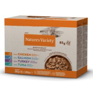 Natures Variety Gato Original Pedaços em Molho - Multipack (12x85Gr)
