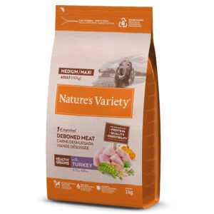 Alternative view of Natures Variety Cão Healthy Grain Medium/Maxi Adult Peru 3Kg/10Kg