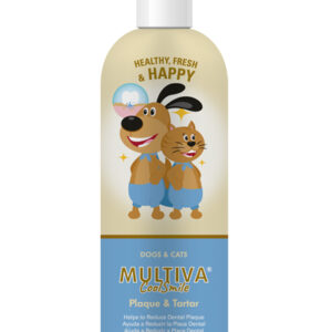 Multiva CoolSmile Original Plaque&Tartar Cães e Gatos - 473ml