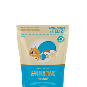 Multiva Hairball Gatos - 45 Chews