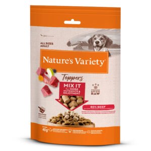 Natures Variety Cão Toppers Liofilizados Adult - Saqueta 40Gr