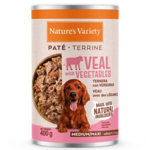 Natures Variety Cão Medium/Maxi Patê - Lata 400Gr